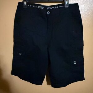 Flex Men's Black Cargo Shorts 32